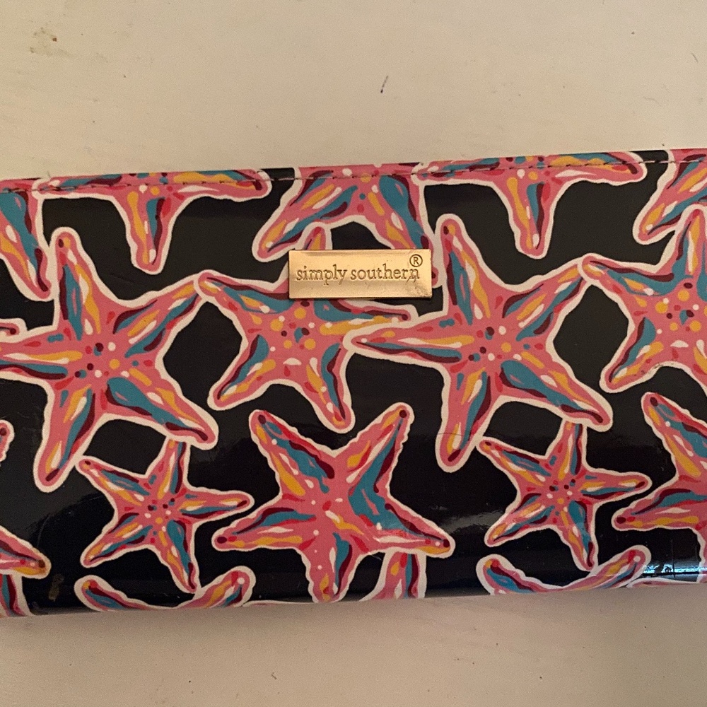 SIMPLY SOUTHERN ZIP AROUND WALLET